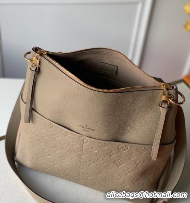 Louis Vuitton Melie Tote bag in Monogram Leather M45522 Grey 2026