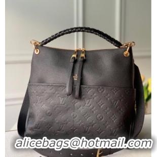 Shop Discount Louis Vuitton Melie Tote bag in Monogram Leather M45522 Black 2026
