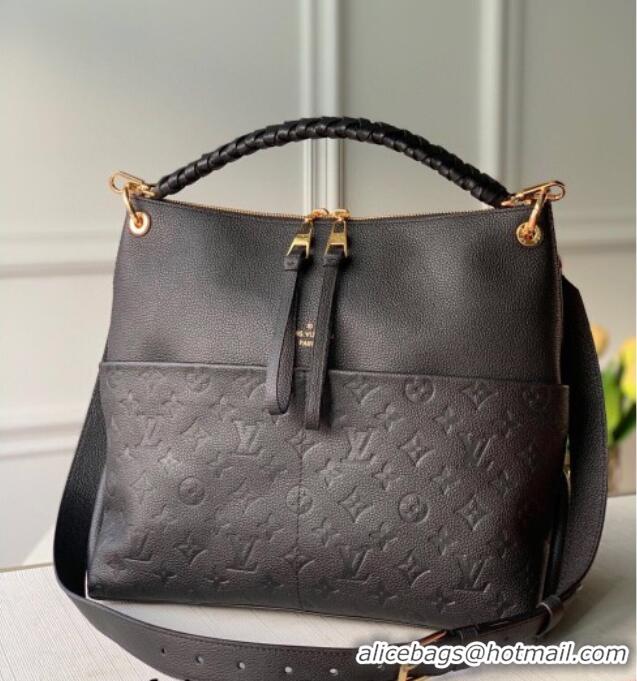 Shop Discount Louis Vuitton Melie Tote bag in Monogram Leather M45522 Black 2026