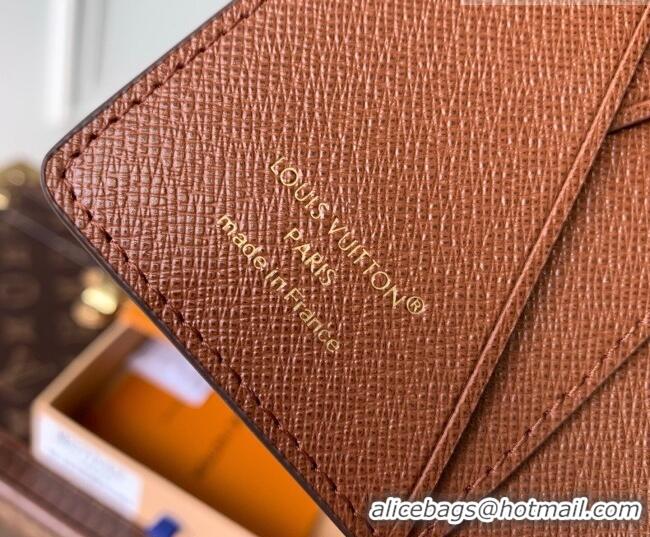 Promotional Louis Vuitton Pocket Organizer Wallet in Monogram Flowers Canvas M27542 2026