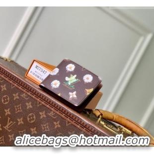 Pretty Style Louis Vuitton Slender Wallet in Monogram Flowers Canvas M27547 2026