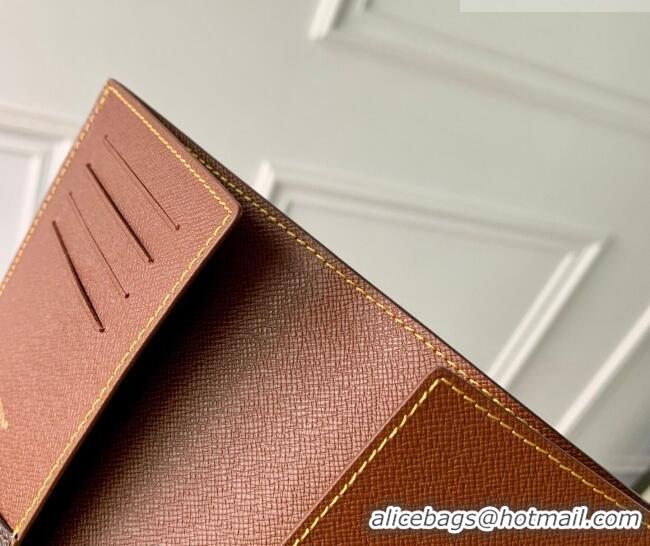 Buy Discount Louis Vuitton Passport Cover x The Darjeeling Limited in Brown Damier Heritage Canvas N40872 2026