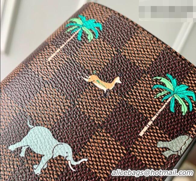 Buy Discount Louis Vuitton Passport Cover x The Darjeeling Limited in Brown Damier Heritage Canvas N40872 2026
