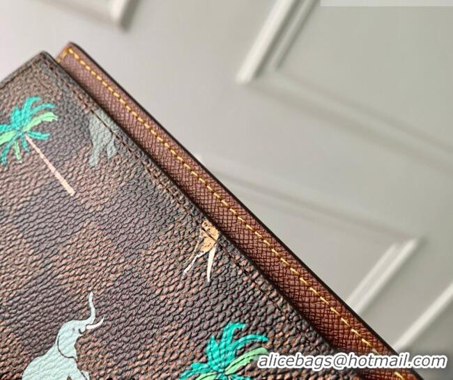 Buy Discount Louis Vuitton Passport Cover x The Darjeeling Limited in Brown Damier Heritage Canvas N40872 2026