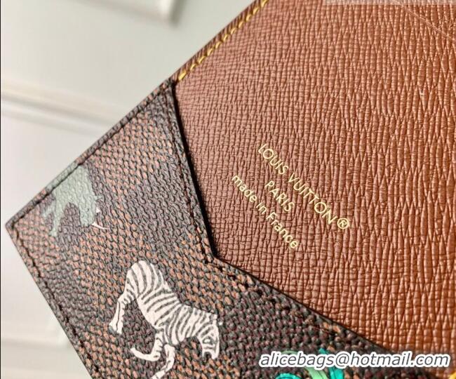 Buy Discount Louis Vuitton Passport Cover x The Darjeeling Limited in Brown Damier Heritage Canvas N40872 2026