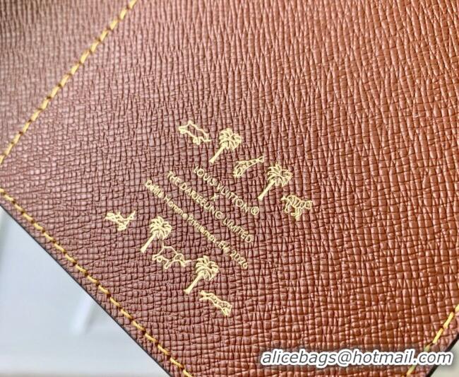 Buy Discount Louis Vuitton Passport Cover x The Darjeeling Limited in Brown Damier Heritage Canvas N40872 2026