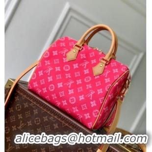 Buy Discount Louis Vuitton Speedy Bandouliere 25 Bag in Monogram Original Canvas Rose Ruban Pink M27528 2026