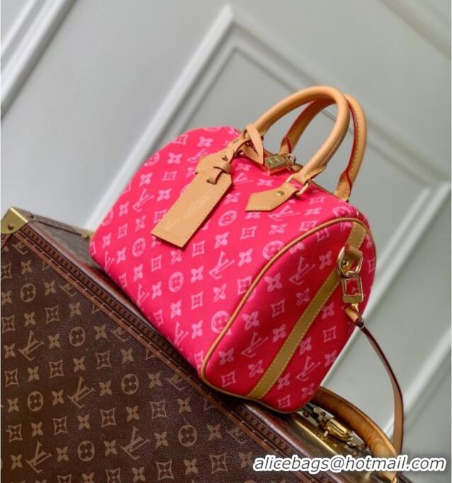 Buy Discount Louis Vuitton Speedy Bandouliere 25 Bag in Monogram Original Canvas Rose Ruban Pink M27528 2026