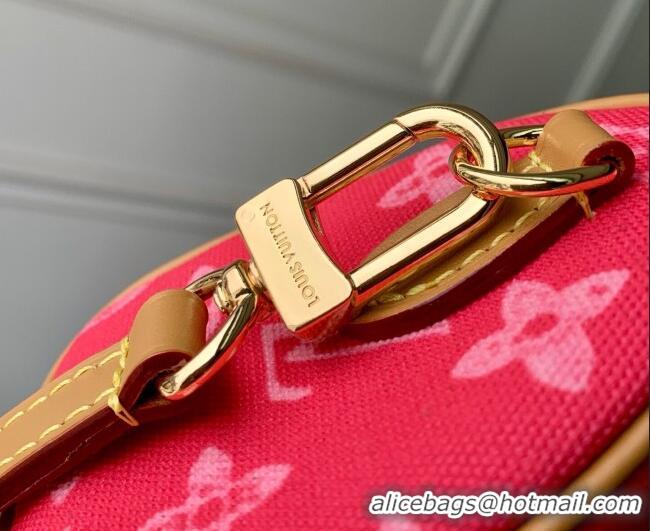 New Cheap Louis Vuitton Nano Speedy bag in Monogram Original Canvas Rose Ruban Pink M28322 2026