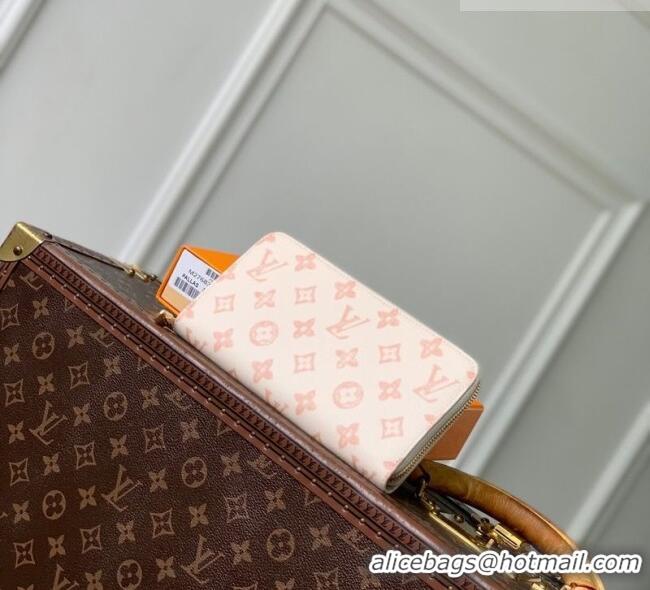 Reasonable Price Louis Vuitton Zippy Wallet in Monogram Origine Canvas Beige Linen M27683 2026