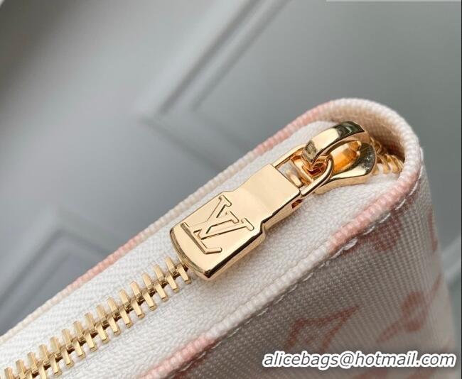Reasonable Price Louis Vuitton Zippy Wallet in Monogram Origine Canvas Beige Linen M27683 2026