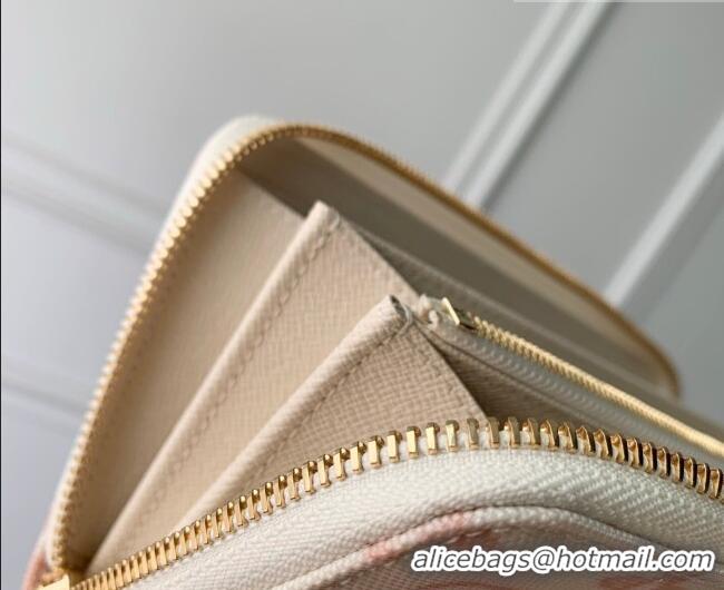Reasonable Price Louis Vuitton Zippy Wallet in Monogram Origine Canvas Beige Linen M27683 2026