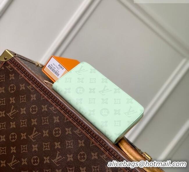 Cheapest Louis Vuitton Zippy Wallet in Monogram Origine Canvas Asnières Green M27683 2026