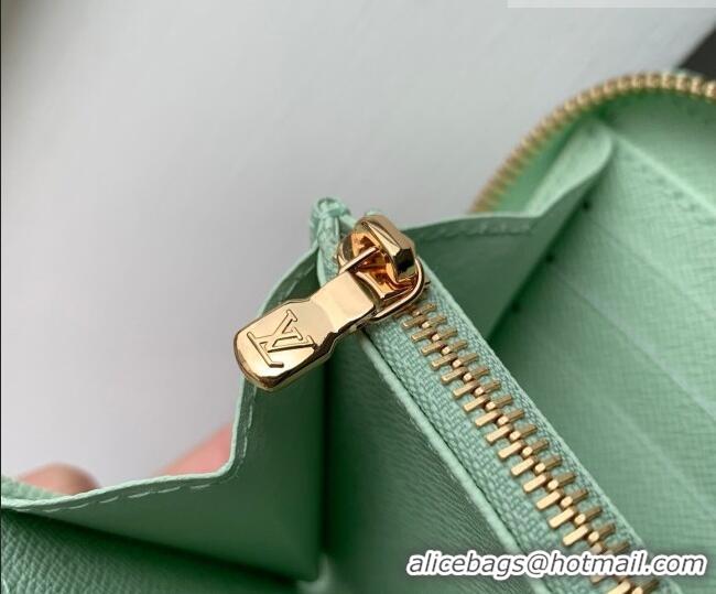 Cheapest Louis Vuitton Zippy Wallet in Monogram Origine Canvas Asnières Green M27683 2026