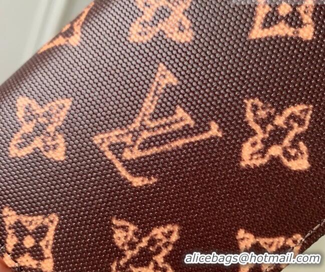 Buy Discount Louis Vuitton LV Charms Pocket Wallet in Monogram Original Canvas Dark Chocolate M27679 2026