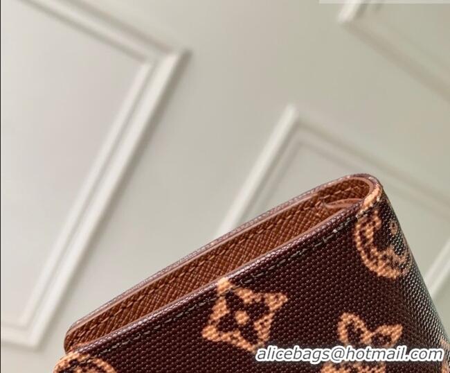 Buy Discount Louis Vuitton LV Charms Pocket Wallet in Monogram Original Canvas Dark Chocolate M27679 2026