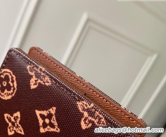 Buy Discount Louis Vuitton LV Charms Pocket Wallet in Monogram Original Canvas Dark Chocolate M27679 2026