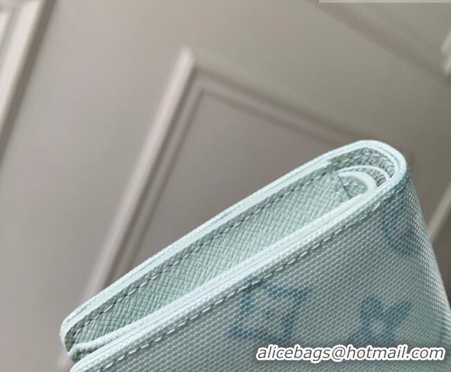 Good Product Louis Vuitton LV Charms Pocket Wallet in Monogram Origine Canvas Blue Courrier M27680 2026