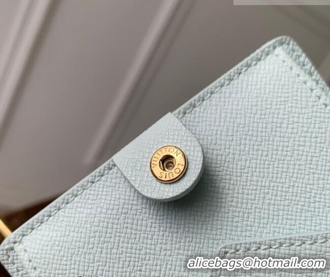 Good Product Louis Vuitton LV Charms Pocket Wallet in Monogram Origine Canvas Blue Courrier M27680 2026