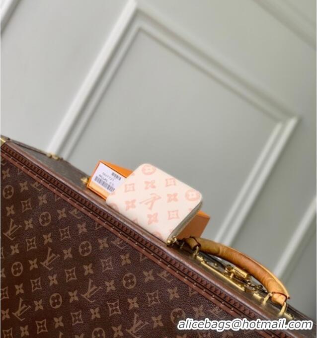 New Fashion Louis Vuitton Zippy Coin Purse Wallet in Monogram Original Canvas Beige Linen M27721 2026