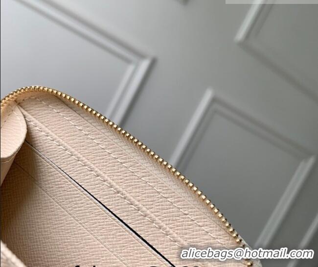 New Fashion Louis Vuitton Zippy Coin Purse Wallet in Monogram Original Canvas Beige Linen M27721 2026