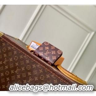 Best Grade Louis Vuitton Zippy Coin Purse Wallet in Monogram Original Canvas Dark Chocolate M27721 2026