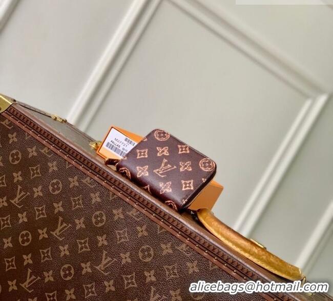 Best Grade Louis Vuitton Zippy Coin Purse Wallet in Monogram Original Canvas Dark Chocolate M27721 2026