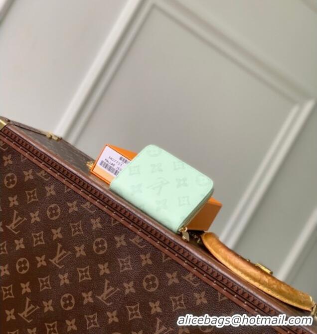 Classic Cheap Louis Vuitton Zippy Coin Purse Wallet in Monogram Origine Canvas Asnières Green M27721 2026