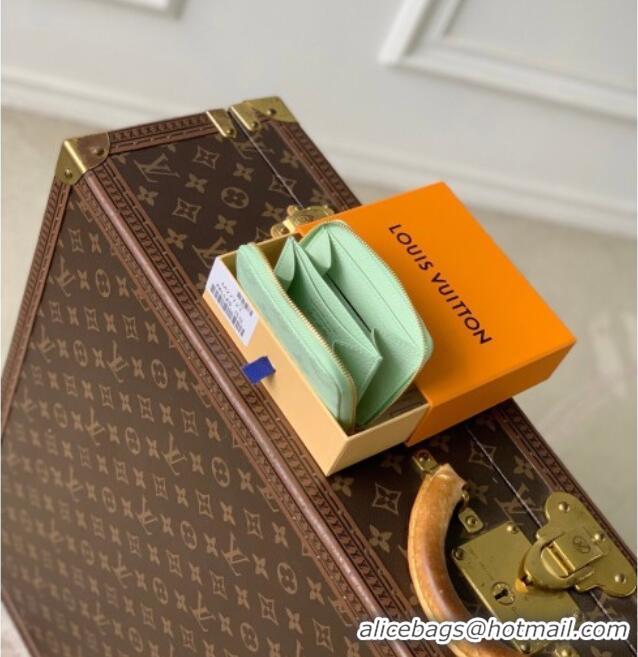Classic Cheap Louis Vuitton Zippy Coin Purse Wallet in Monogram Origine Canvas Asnières Green M27721 2026