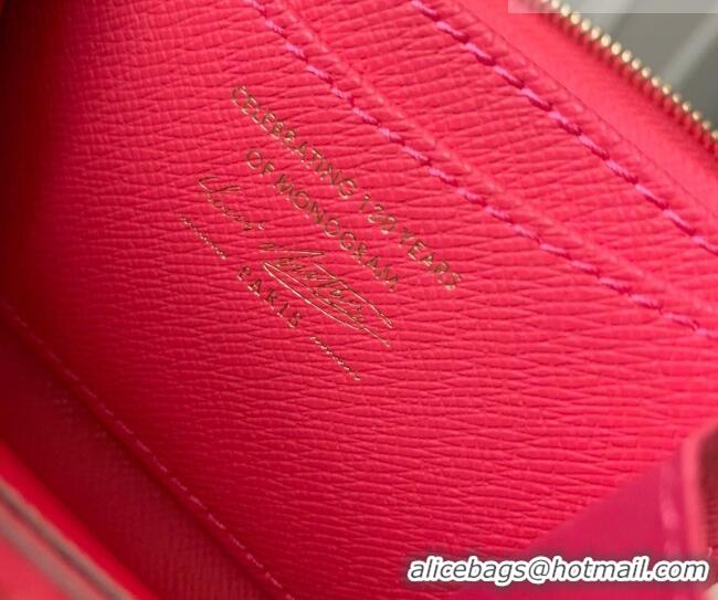 Cheapest Louis Vuitton Zippy Coin Purse Wallet in Monogram Original Canvas Rose Ruban Pink M27721 2026