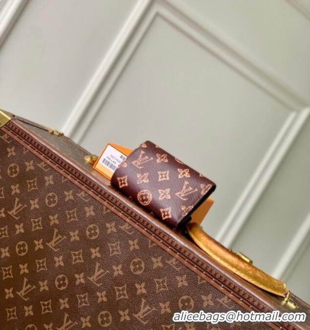 Well Crafted Louis Vuitton Victorine Wallet in Monogram Origine Canvas Dark Chocolate M27681 2026