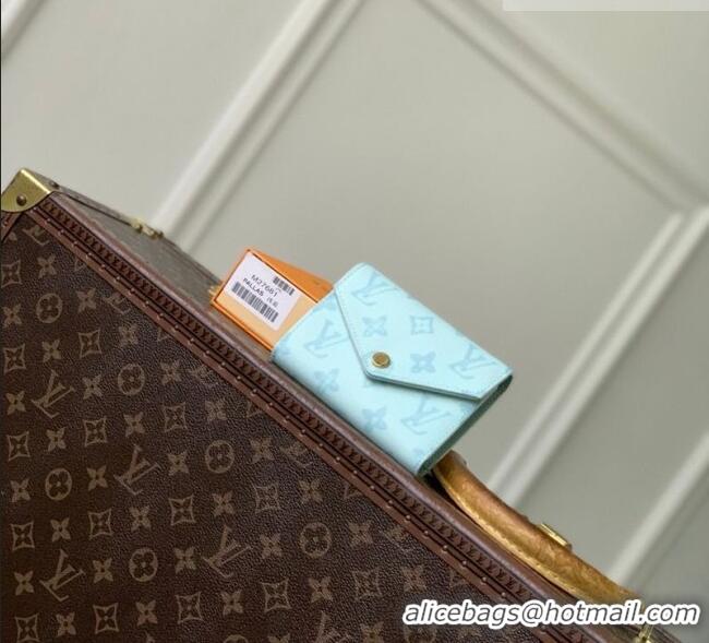 Famous Brand Louis Vuitton Victorine Wallet in Monogram Origine Canvas Blue Courrier M27682 2026