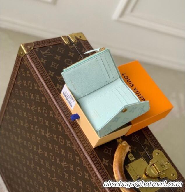 Famous Brand Louis Vuitton Victorine Wallet in Monogram Origine Canvas Blue Courrier M27682 2026