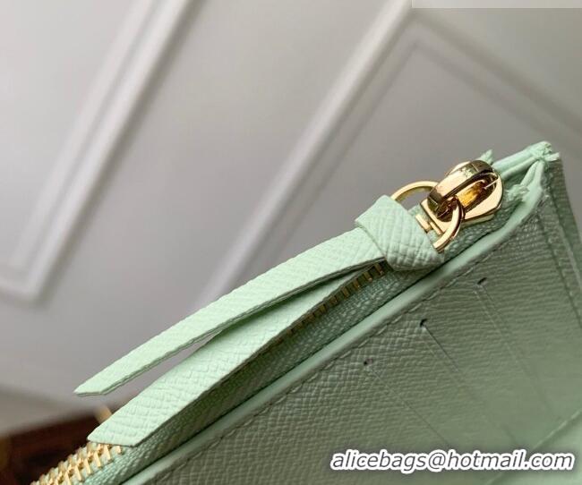 Top Grade Louis Vuitton Victorine Wallet in Monogram Origine Canvas Asnières Green M27681 2026