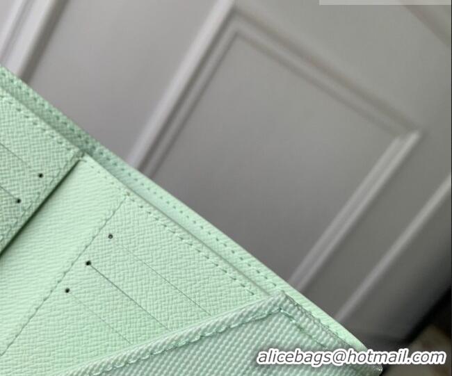 Top Grade Louis Vuitton Victorine Wallet in Monogram Origine Canvas Asnières Green M27681 2026