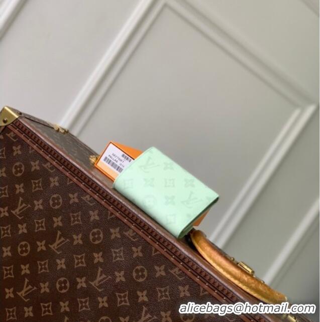 Top Grade Louis Vuitton Victorine Wallet in Monogram Origine Canvas Asnières Green M27681 2026