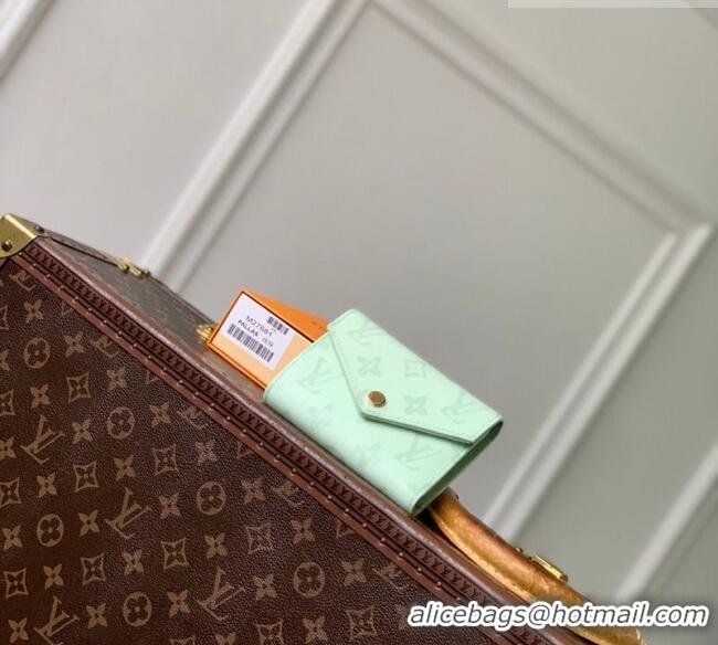 Top Grade Louis Vuitton Victorine Wallet in Monogram Origine Canvas Asnières Green M27681 2026