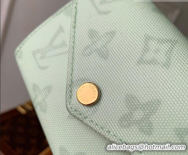 Top Grade Louis Vuitton Victorine Wallet in Monogram Origine Canvas Asnières Green M27681 2026