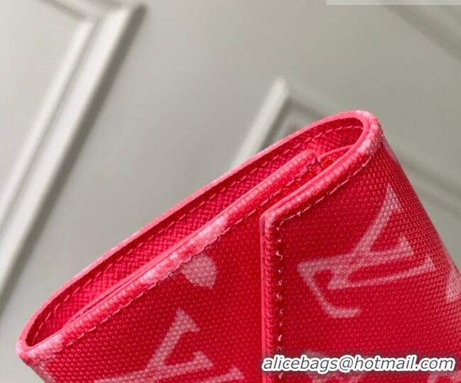 Super Quality Louis Vuitton Victorine Wallet in Monogram Original Canvas Rose Ruban Pink M27681 2026