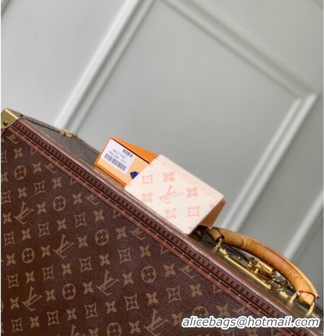 Buy Discount Louis Vuitton Card Holder in Monogram Original Canvas Beige Linen M27753 2026