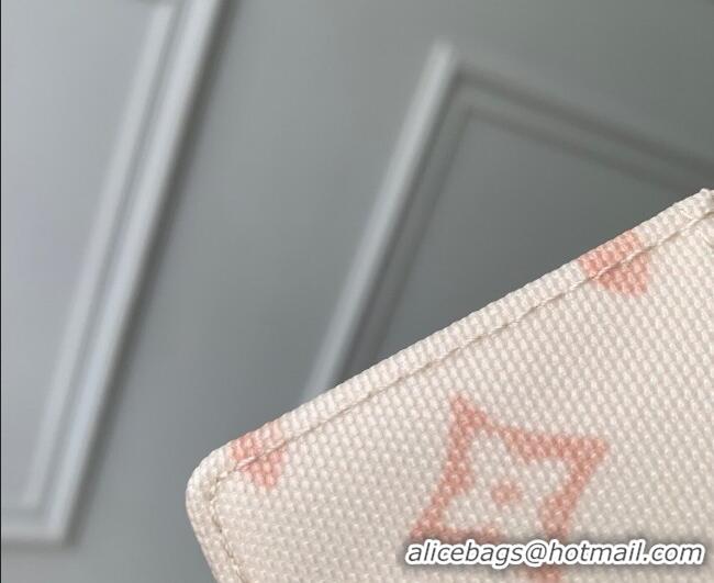 Buy Discount Louis Vuitton Card Holder in Monogram Original Canvas Beige Linen M27753 2026