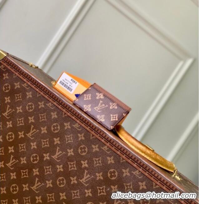 Discount Louis Vuitton Card Holder in Monogram Origine Canvas Dark Chocolate M27753 2026