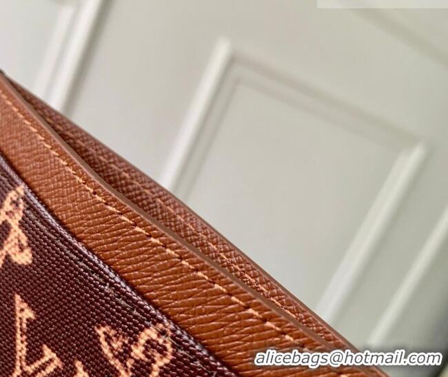 Discount Louis Vuitton Card Holder in Monogram Origine Canvas Dark Chocolate M27753 2026