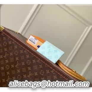 Promotional Louis Vuitton Card Holder in Monogram Origine Canvas Blue Courrier M27753 2026