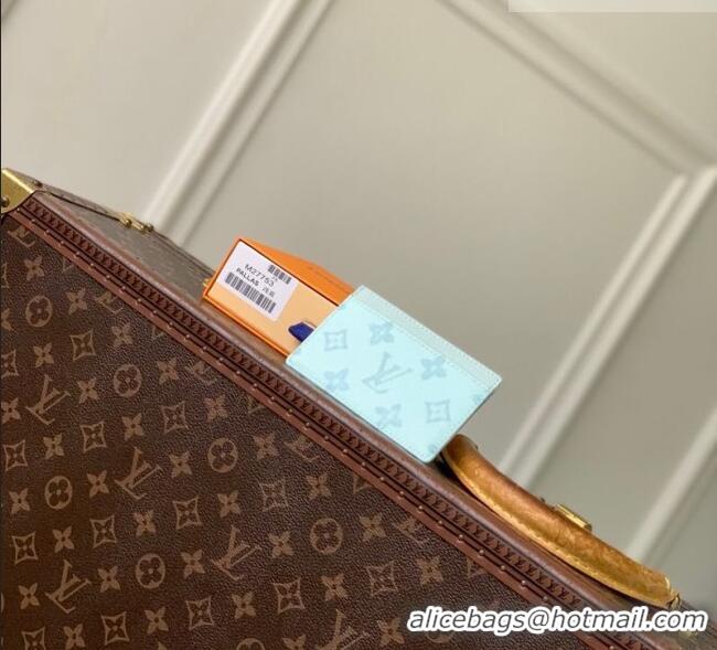 Promotional Louis Vuitton Card Holder in Monogram Origine Canvas Blue Courrier M27753 2026