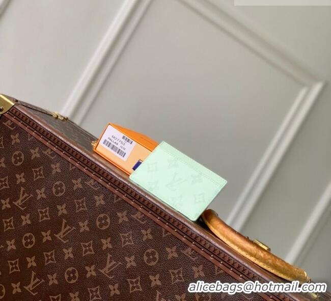 Best Product Louis Vuitton Card Holder in Monogram Origine Canvas Asnières Green M27753 2026