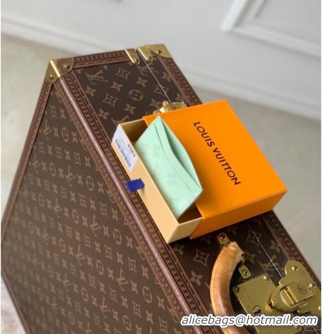 Best Product Louis Vuitton Card Holder in Monogram Origine Canvas Asnières Green M27753 2026