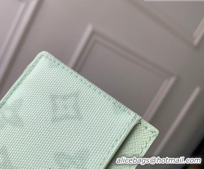 Best Product Louis Vuitton Card Holder in Monogram Origine Canvas Asnières Green M27753 2026