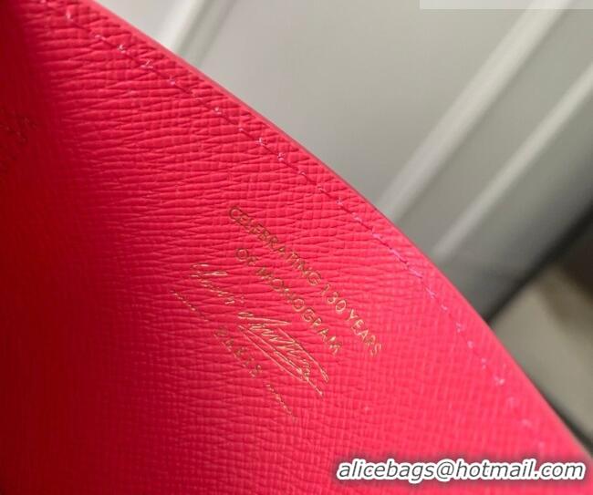 Top Design Louis Vuitton Card Holder in Monogram Origine Canvas Rose Ruban Pink M27754 2026