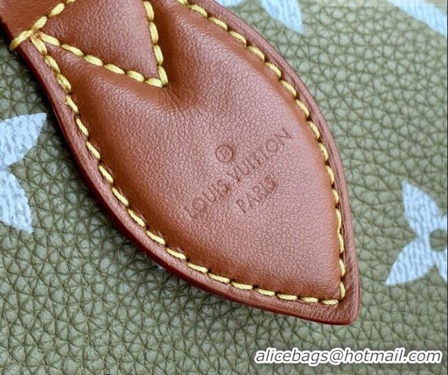 Grade Quality Louis Vuitton Speedy P9 Bandoulière 40 Bag in Calf Leather Green Sencha M15244 2026